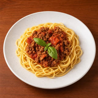 Pasta (Your Choice) W/Bolognese Sauce