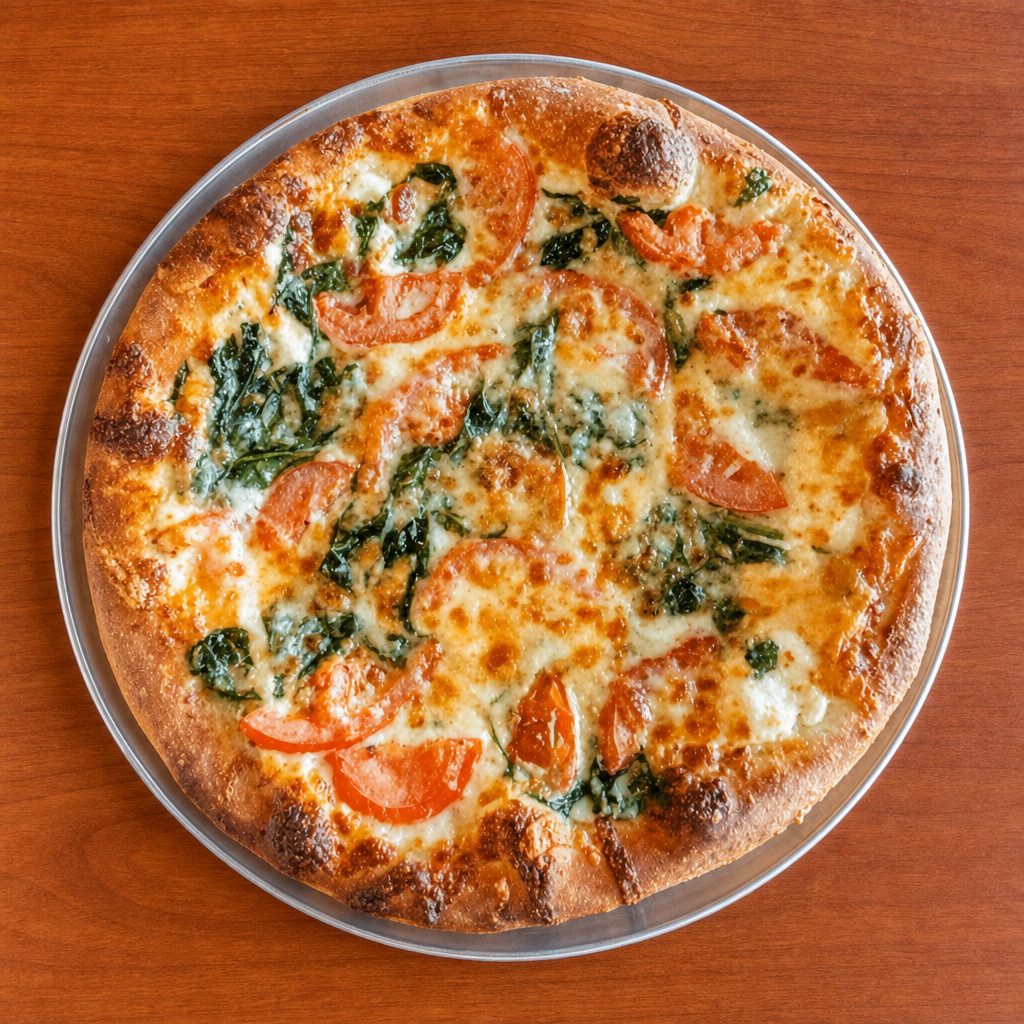 Spinach White Pizza (Large-16").