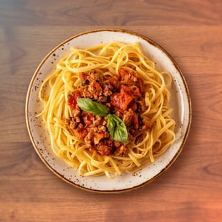 Pasta (Your Choice) W/Bolognese Sauce