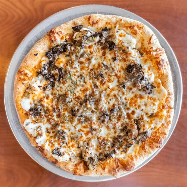 Philly Cheesesteak Pizza (Medium-14").